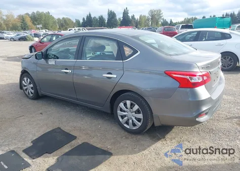 2016 Nissan Sentra S z USA, uszkodzony, nr VIN 3N1AB7AP9GY305728